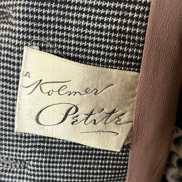 Vintage 1950s Two-Piece Gray Skirt Suit - Picture 6 of 7